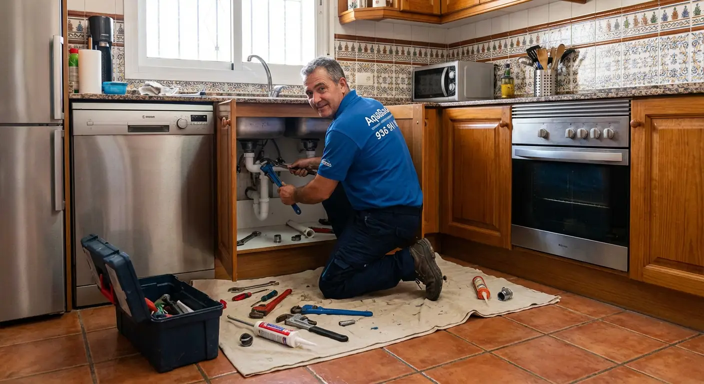 Servicio de fontanería en Badalona